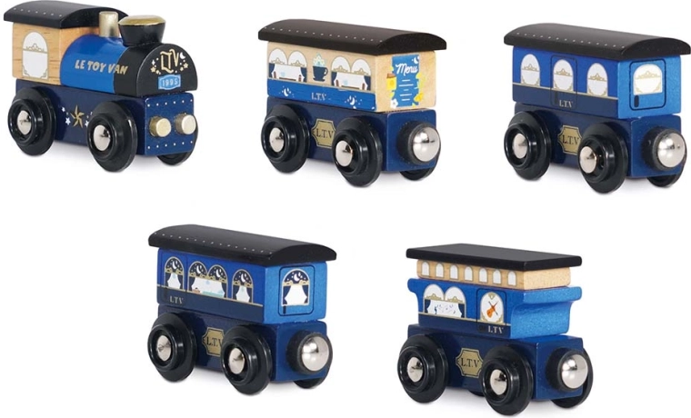 Holzzug Twilight mit Waggon-Set Le Toy Van