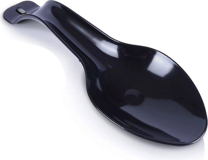 repose-cuillère et louche noir