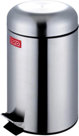 Retro trash can 20 l with pedal, 30.5 × 46.5 cm