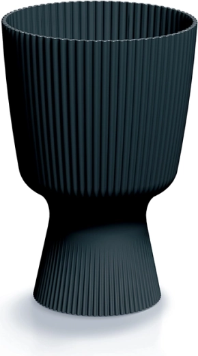 Bloempot Milly Round 14,6 cm antraciet