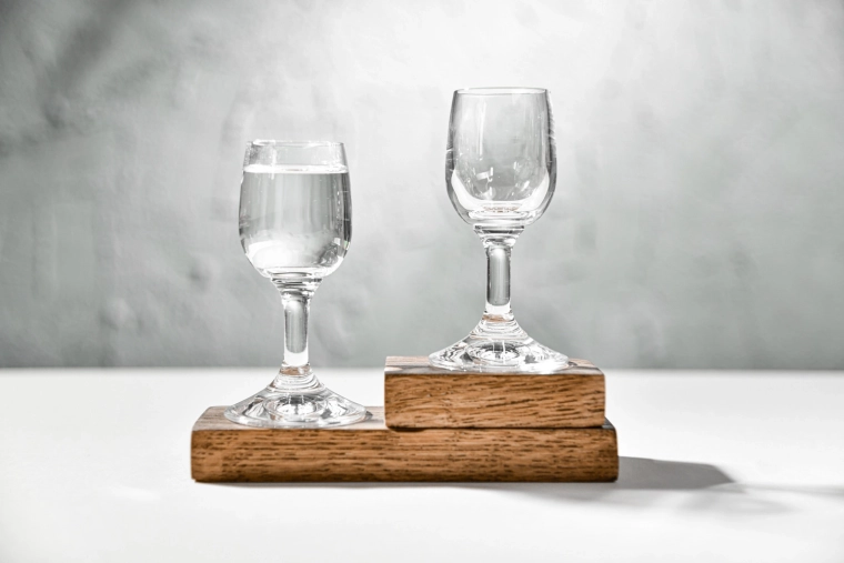 Set wodkaglazen 35 ml Pure Krosno – 6 stuks