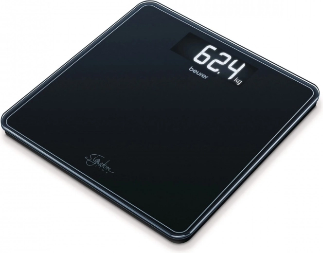 Beurer SignatureLine glazen personenweegschaal GS 400 zwart