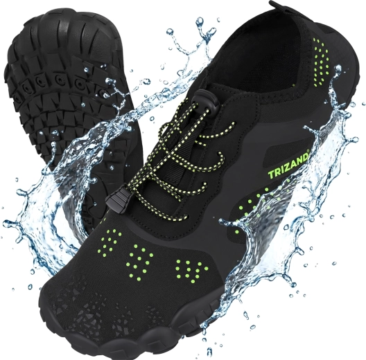 Trizand water shoes black, size 43, 5 mm sole