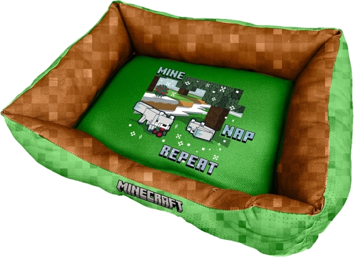 Minecraft-Haustierbett für Hunde