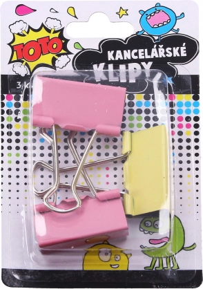Kantoorclips 41 mm, set van 3 stuks