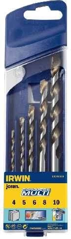 Set bouwboren IRWIN Cordless 4–10 mm, 5 stuks