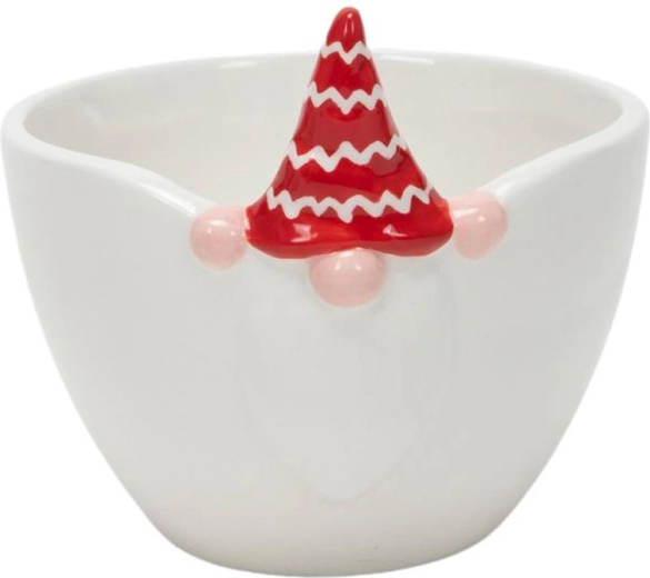 Bol avec lutin 7 × 10 cm, blanc