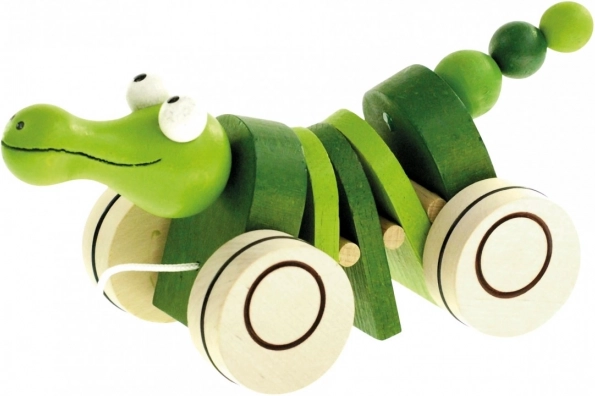Bino Pull-Along Crocodile
