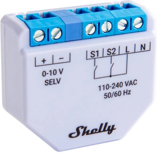 Shelly Plus 0-10V Light Dimmer WiFi/Bluetooth