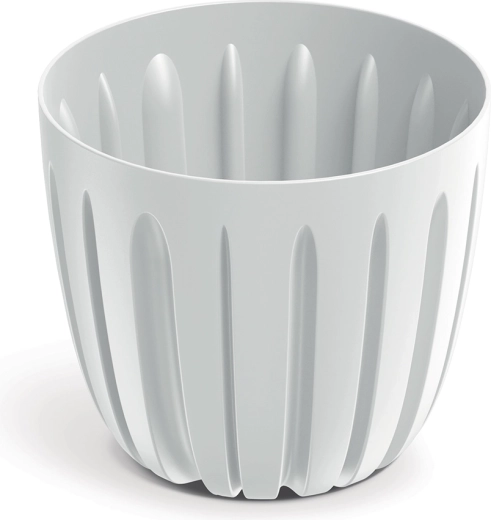 Wario Flower Pot 13.8 cm white plastic