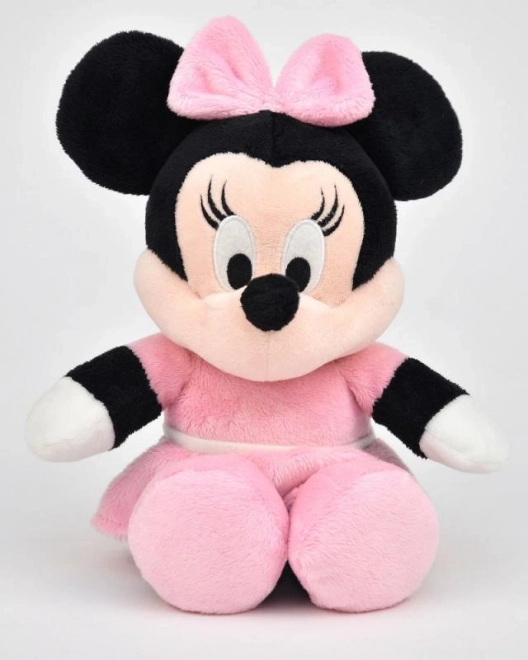 Plush MINNIE in pink, 25 cm