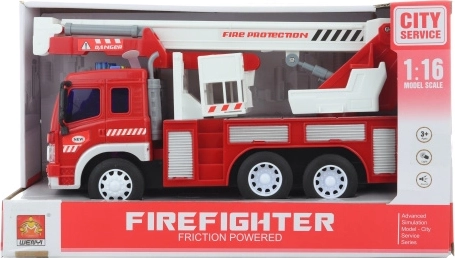 Battery-powered fire truck