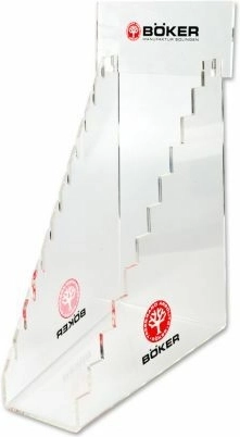 Acrylstandaard voor 11 messen BÖKER
