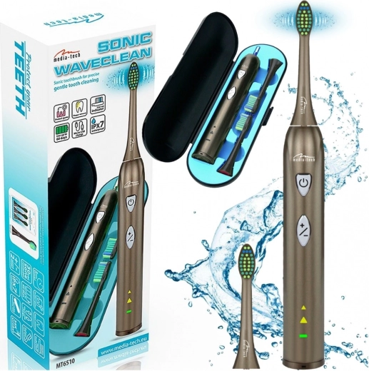 Brosse à dents électrique sonique Sonic Waveclean MT6510