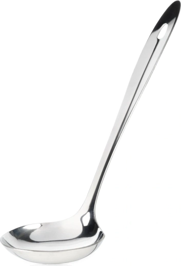 Vilde roestvrijstalen keukenopscheplepel 80 ml 29 cm