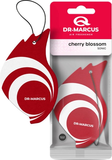 Dr. Marcus Sonic hangende luchtverfrisser voor in de auto Cherry Blossom