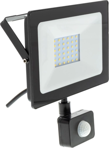 Retlux LED-schijnwerper 30 W 4000 K met PIR-sensor