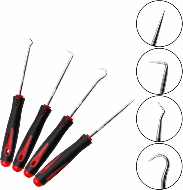 AG950 Set haken met handgreep - 4 stuks