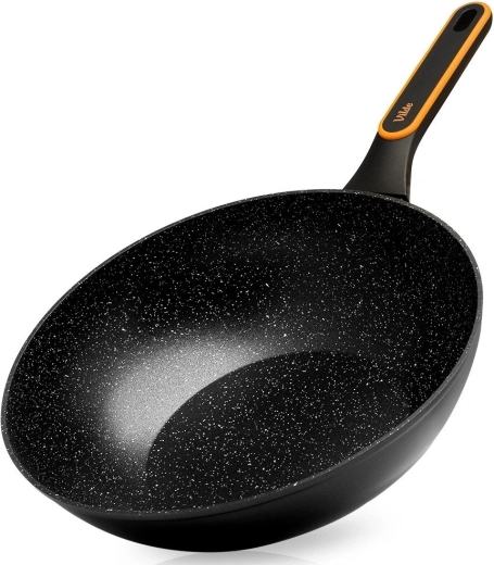 Granieten wokpan Terruna 32 cm VILDE - 1 stuk