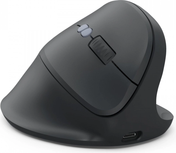 Ergonomische verticale multi-device muis zwart