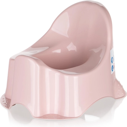 Pot pour enfant rose avec motif caneton