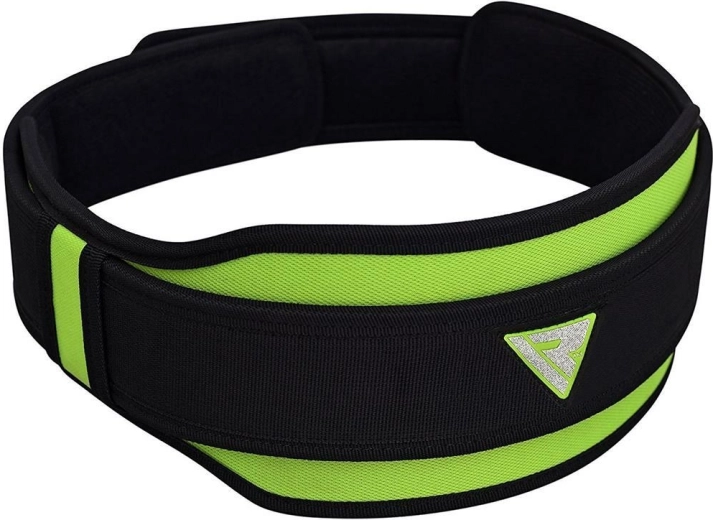 RDX Neoprene Weightlifting Belt Double Belt Green, Size L