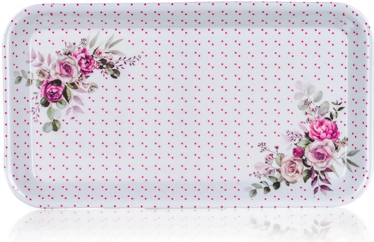 Melamineschaal ROSE 29,5 × 16,5 cm