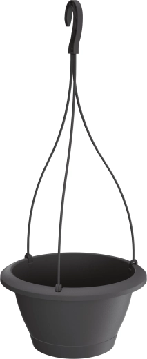 Pot de fleurs suspendu Respana W 23,4 cm anthracite