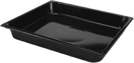 Hoge geëmailleerde ovenschaal 39,5 × 39,5 × 6,3 cm