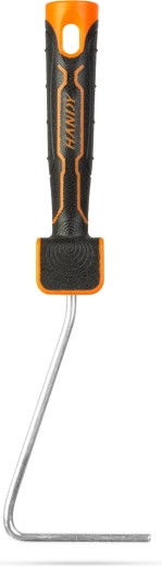 Ergonomic handle for a 100 mm paint roller