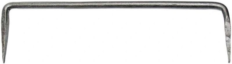 timmermanskram 320 × 12 mm, glad staal