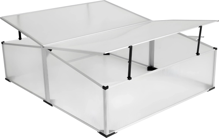 Châssis de culture en polycarbonate 100 × 120 × 40/30 cm