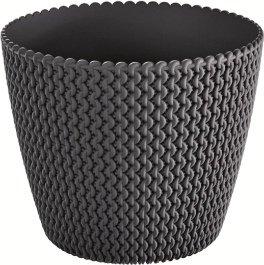 Bloempot Splofy antraciet 26 cm