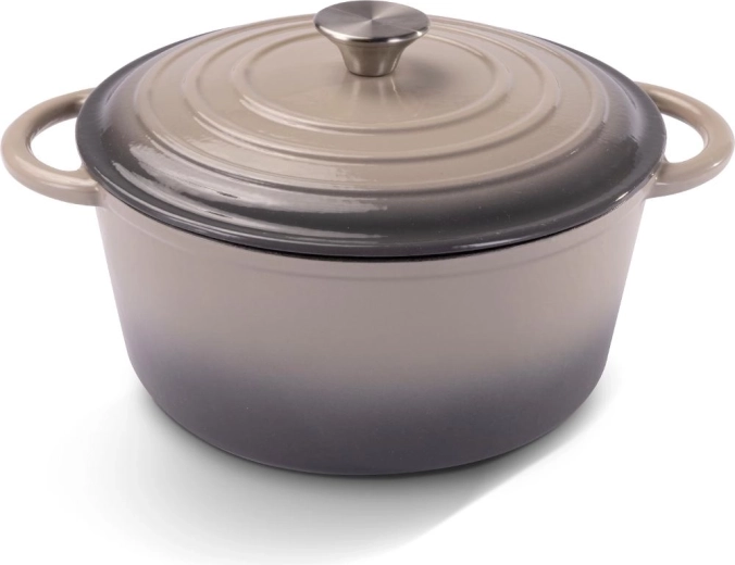 Marmite en fonte Lamart avec couvercle, 26 cm, Iron