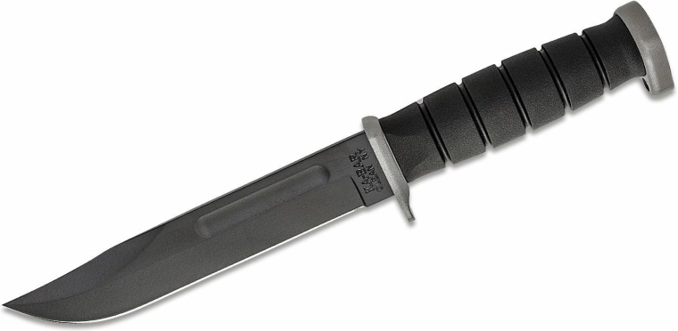 KA-BAR Extreme Fighting/Utility Knife D2, 18 cm, Black, Kraton G, Kydex Sheath