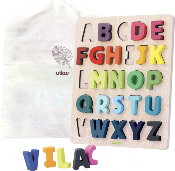 Inlegpuzzel Alfabet