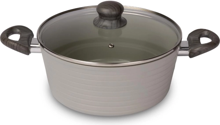 Lamart Stripe Kochtopf mit Deckel 24 cm