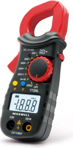 Compact AC 400 A Clamp Multimeter