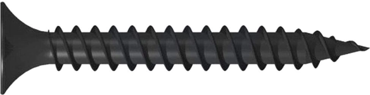 Gipsplaatschroef 3,5 × 25 mm, grove draad, gefosfateerd (1000 stuks)