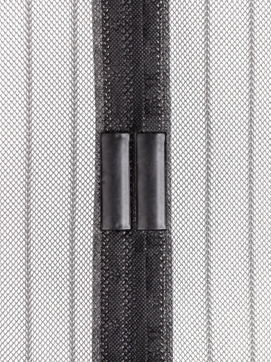 Magnetic Door Insect Screen 100 × 210 cm, Black