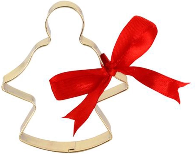 Ausstechform für Plätzchen Goldener Engel TORO 7 cm