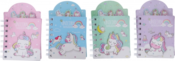 Unicorn-Themed Notebook