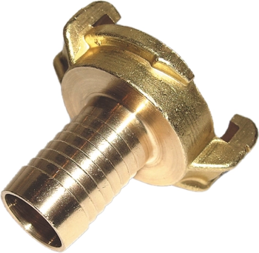 Messing snelkoppeling voor slang 1" GEKA