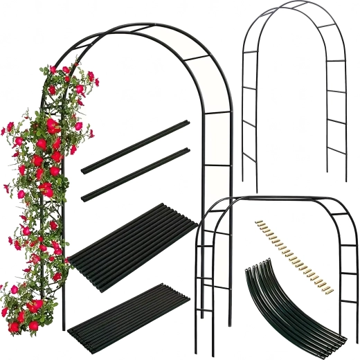 Garden Arch Pergola – metal support for climbing plants