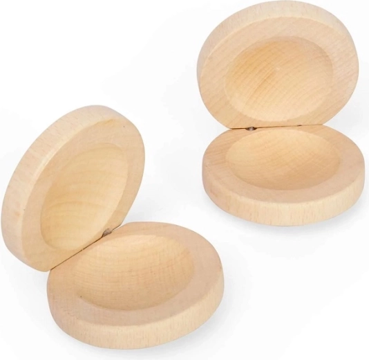 Bigjigs Toys Kastagnette aus Naturholz