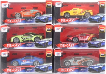 Voiture métallique à rétrofriction