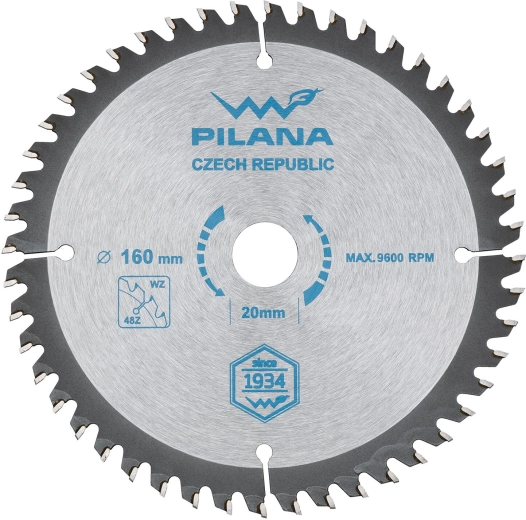 Lame de scie PILANA SK 5255 WZ 160 mm, 48 dents
