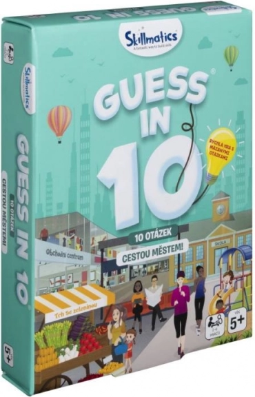 Jeu de société Devinette en 10 – Ville