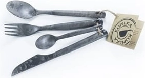 Kupilka camping cutlery set, 4-piece, black