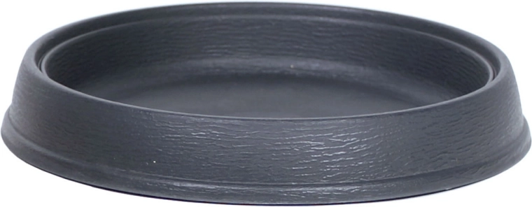 Plastic saucer for flower pot 27 cm anthracite